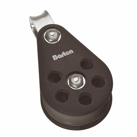 Barton Size 5 54mm Plain Bearing Pulley Block Single Block Fixed Eye - Get Tight Gear