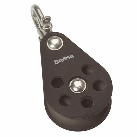 Barton Size 7 70mm Plain Bearing Pulley Block Single Swivel - Get Tight Gear