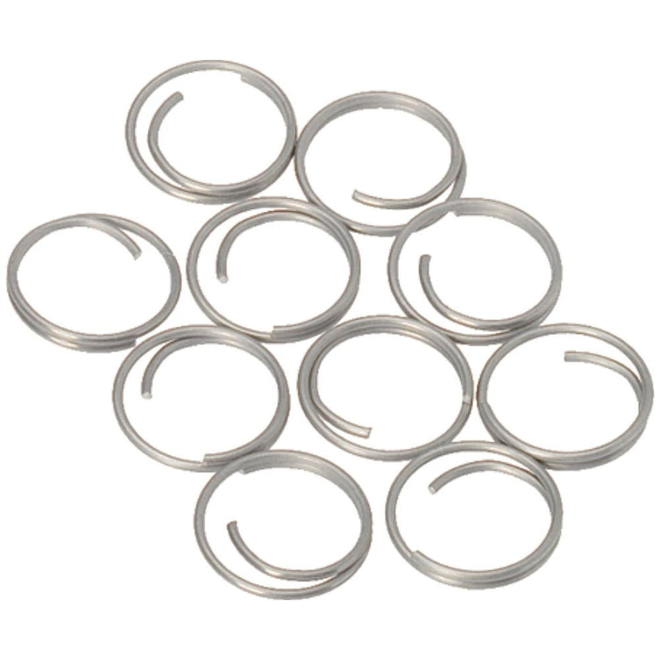 Barton Stainless Steel Large Split Rings - 14mm - 10 - Pack - Get Tight Gear