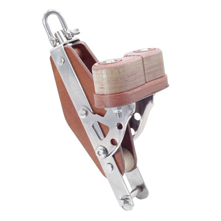 Barton TUPHblox Fiddle Block w/Swivel & Cam + Becket - 20mm (25/32) Size 0 - Get Tight Gear