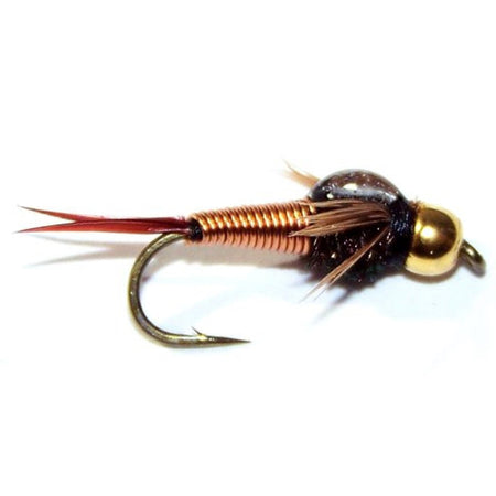 Basics Collection - Bead Head Nymph Assortment - 10 Wet Flies - 5 Patterns - Hook Sizes 12, 14, 16 - Get Tight Gear
