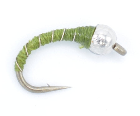 Basics Collection - Essential Bead Head Midge Nymph Assortment - 10 Wet Flies - 5 Patterns - Hook Sizes 14, 16, 18 - Get Tight Gear
