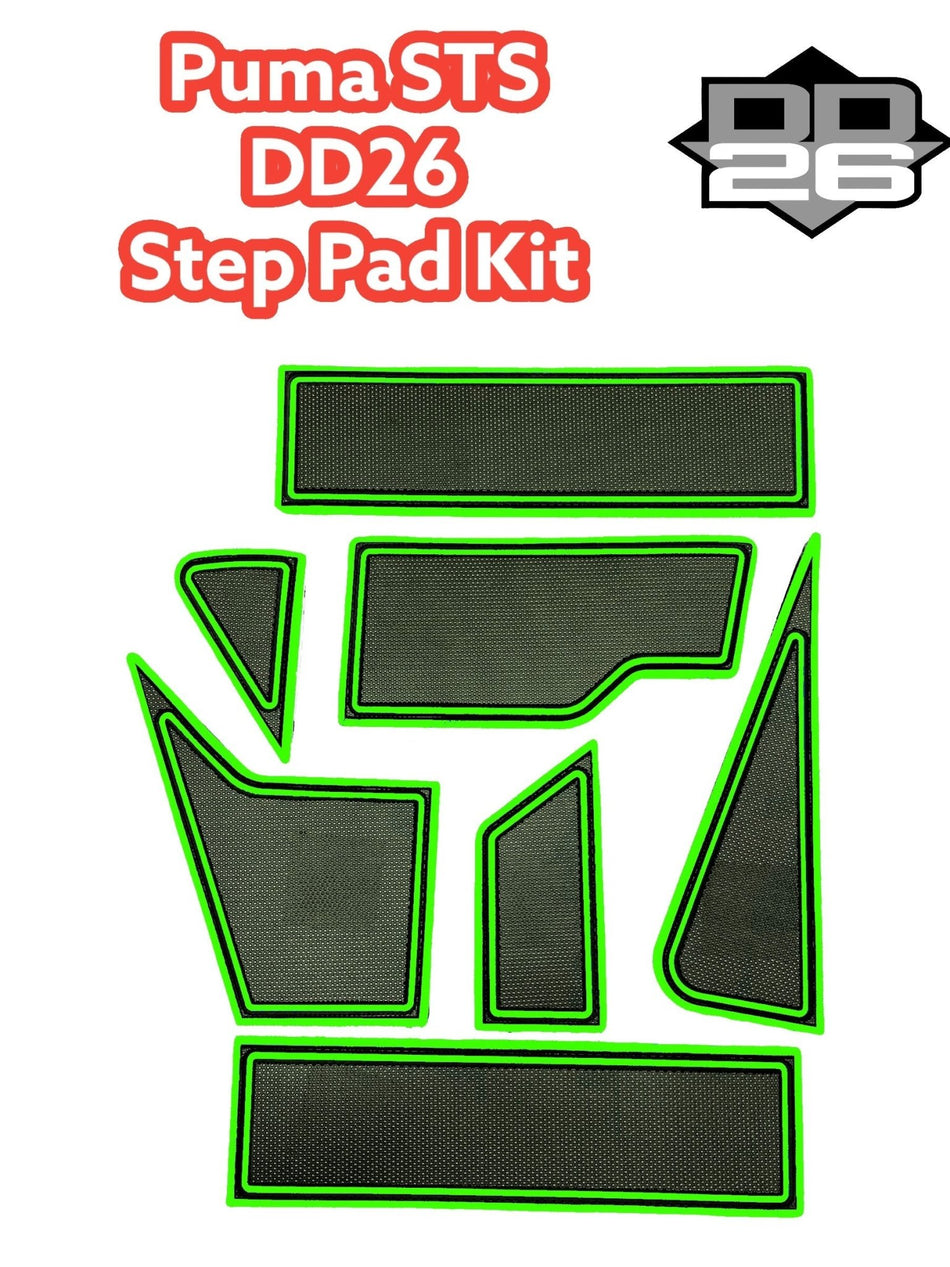 Bass Cat Puma STS and Lynx STS Step Pad Kit 7pc - Get Tight Gear