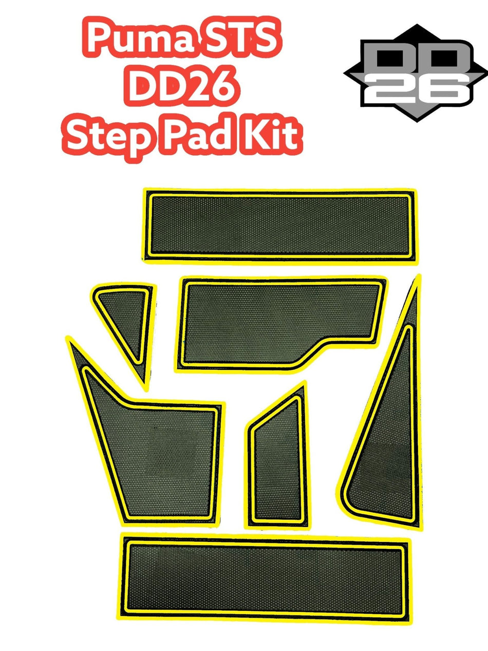 Bass Cat Puma STS and Lynx STS Step Pad Kit 7pc - Get Tight Gear