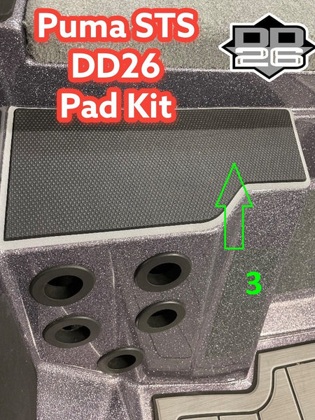 Bass Cat Puma STS and Lynx STS Step Pad Kit 7pc - Get Tight Gear