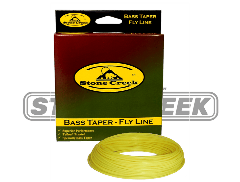 Bass Taper Fly Line - 9wt. - Yellow - Get Tight Gear