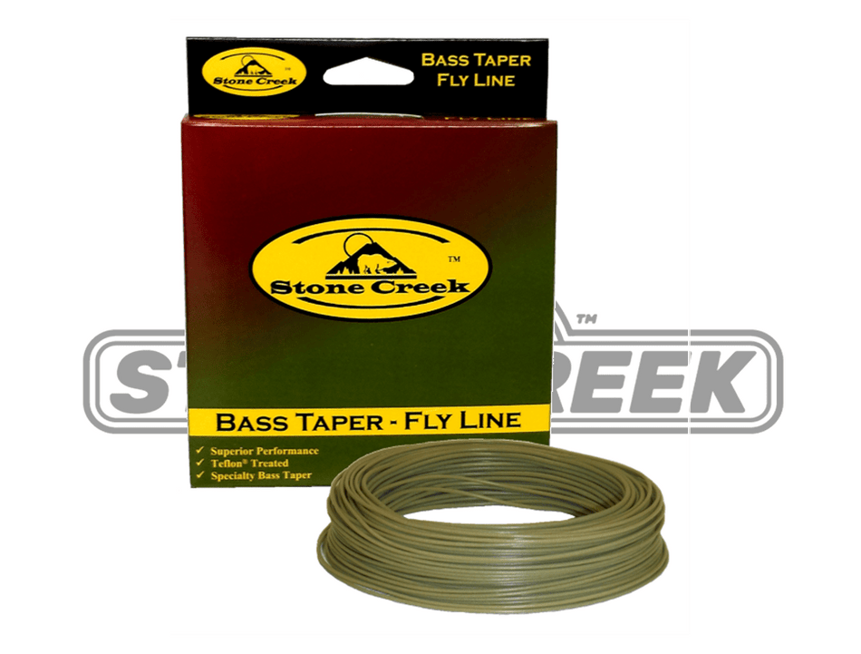 Bass Taper Fly Line - Moss - Get Tight Gear