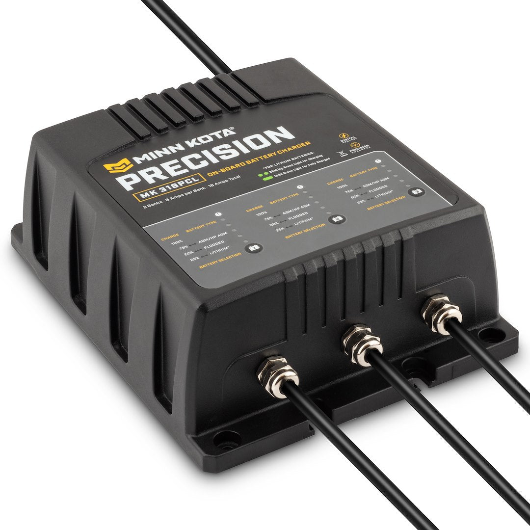 BATTCHGR MK 318PCL 12V 6 AMP/3 BANK - Get Tight Gear