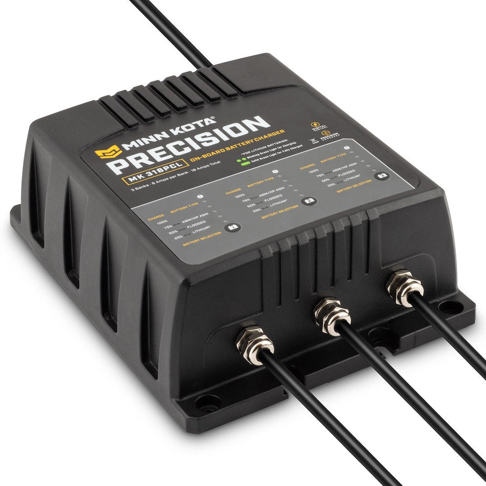 BATTCHGR MK 318PCL 12V 6 AMP/3 BANK - Get Tight Gear