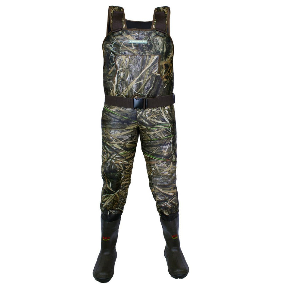 BAYOU 3.5mm Neoprene Camo Chest Wader 600g Boots - Get Tight Gear