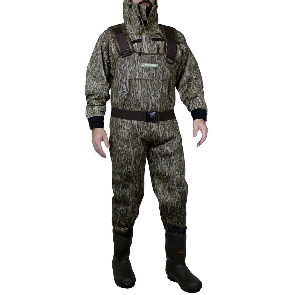 BAYOU 3.5mm Neoprene Camo Chest Wader 600g Boots - Get Tight Gear
