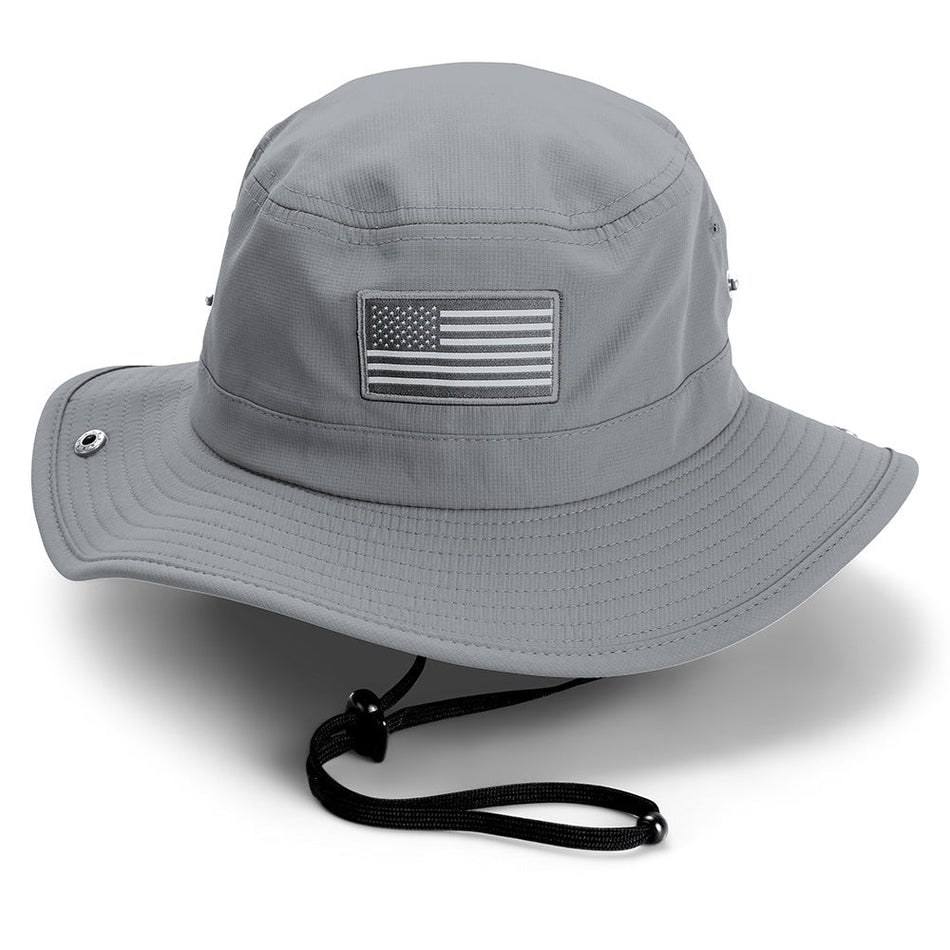 Bayou Full Brim American Flag Boonie Hat (Floats) - Get Tight Gear