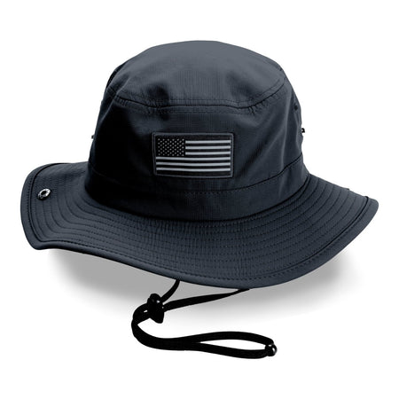 Bayou Full Brim American Flag Boonie Hat (Floats) - Get Tight Gear