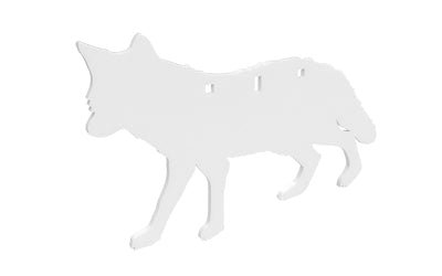 B/C AR500 3/8 SILHOUETTE COYOTE WHT - Get Tight Gear