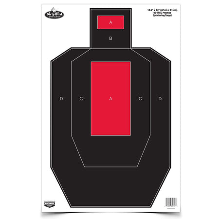 B/C DIRTY BIRD IPSC PRCTCE TRGT 3PK - Get Tight Gear