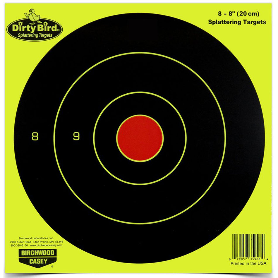 B/C DIRTY BIRD YELLOW RND TGT 8 - 8 - Get Tight Gear