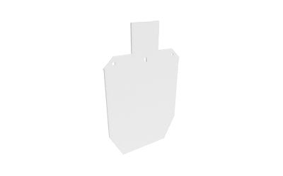 B/C FULL IPSC SILHOUETTE TARGET WHT - Get Tight Gear