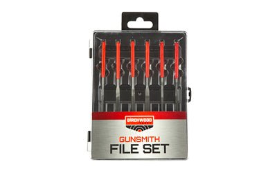B/C GUNSMITHING FILE SET 6PC BLK/RD - Get Tight Gear
