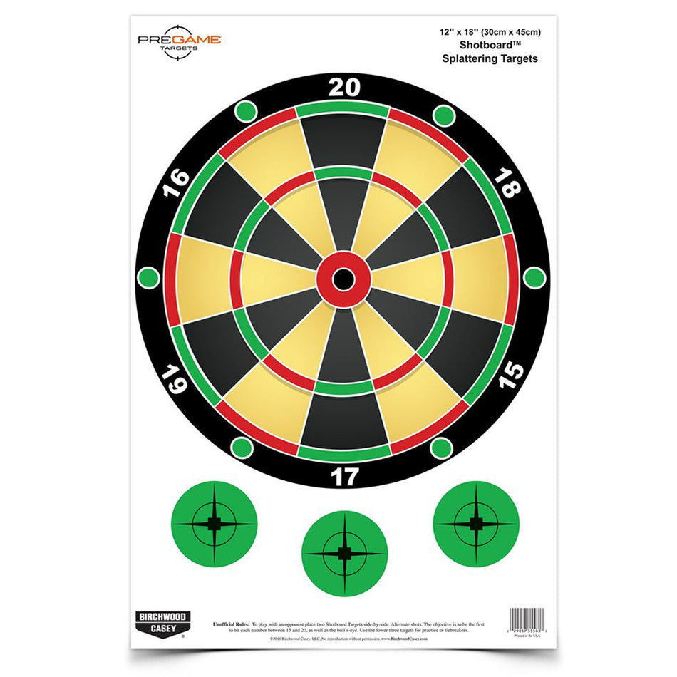 B/C PREGAME SHOTBOARD TGT 8 - 12X18 - Get Tight Gear