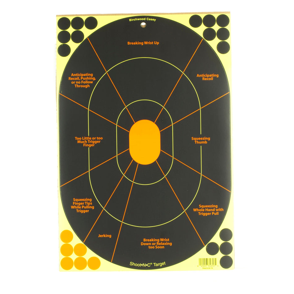 B/C SHT - N - C HANDGUN TRNR 5 - 12X18 - Get Tight Gear