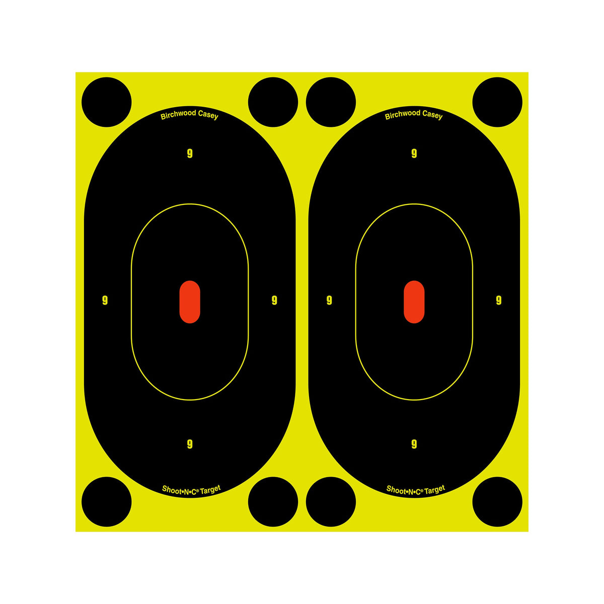 B/C SHT - N - C OVAL TGT 12 - 7 - Get Tight Gear