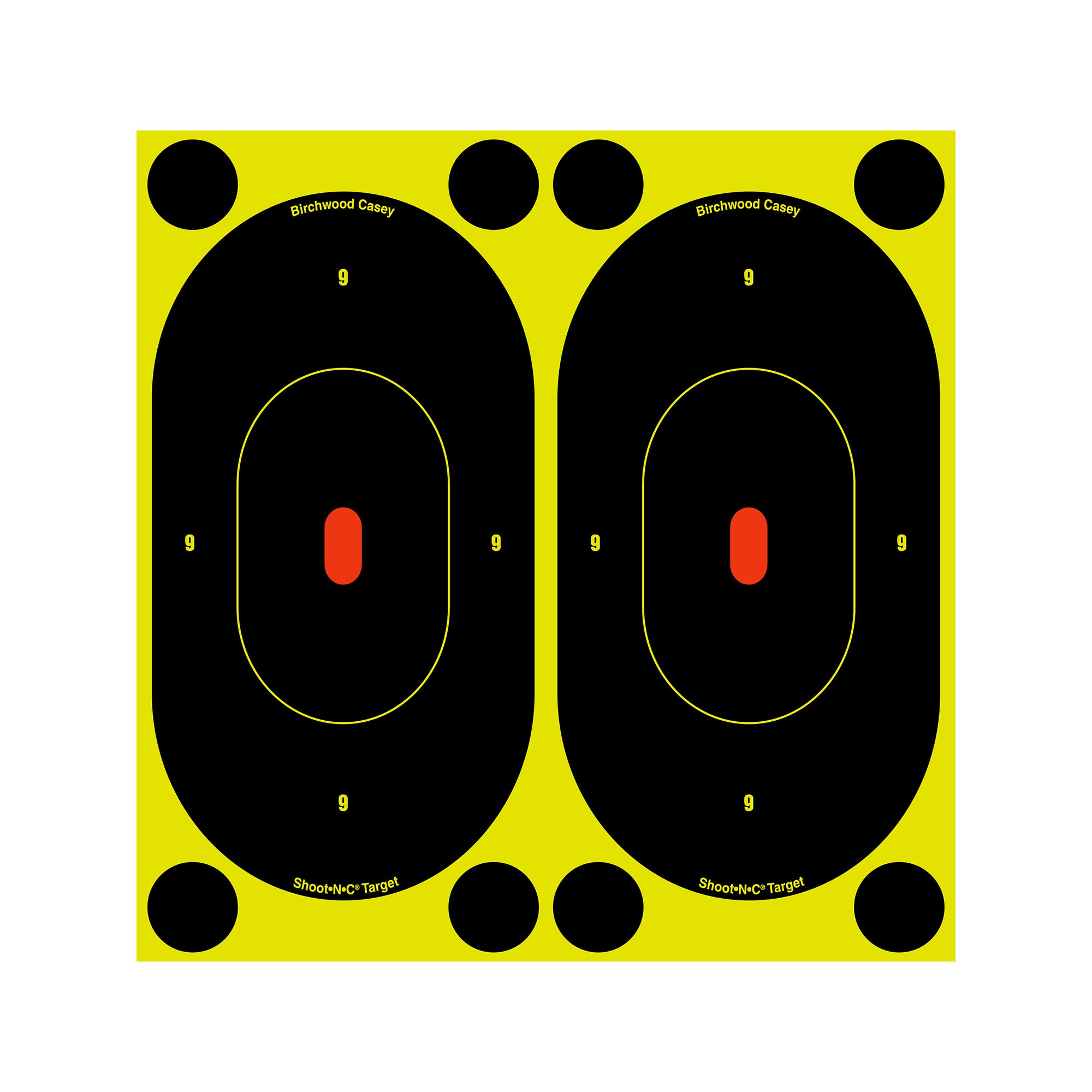 B/C SHT - N - C OVAL TGT 12 - 7 - Get Tight Gear