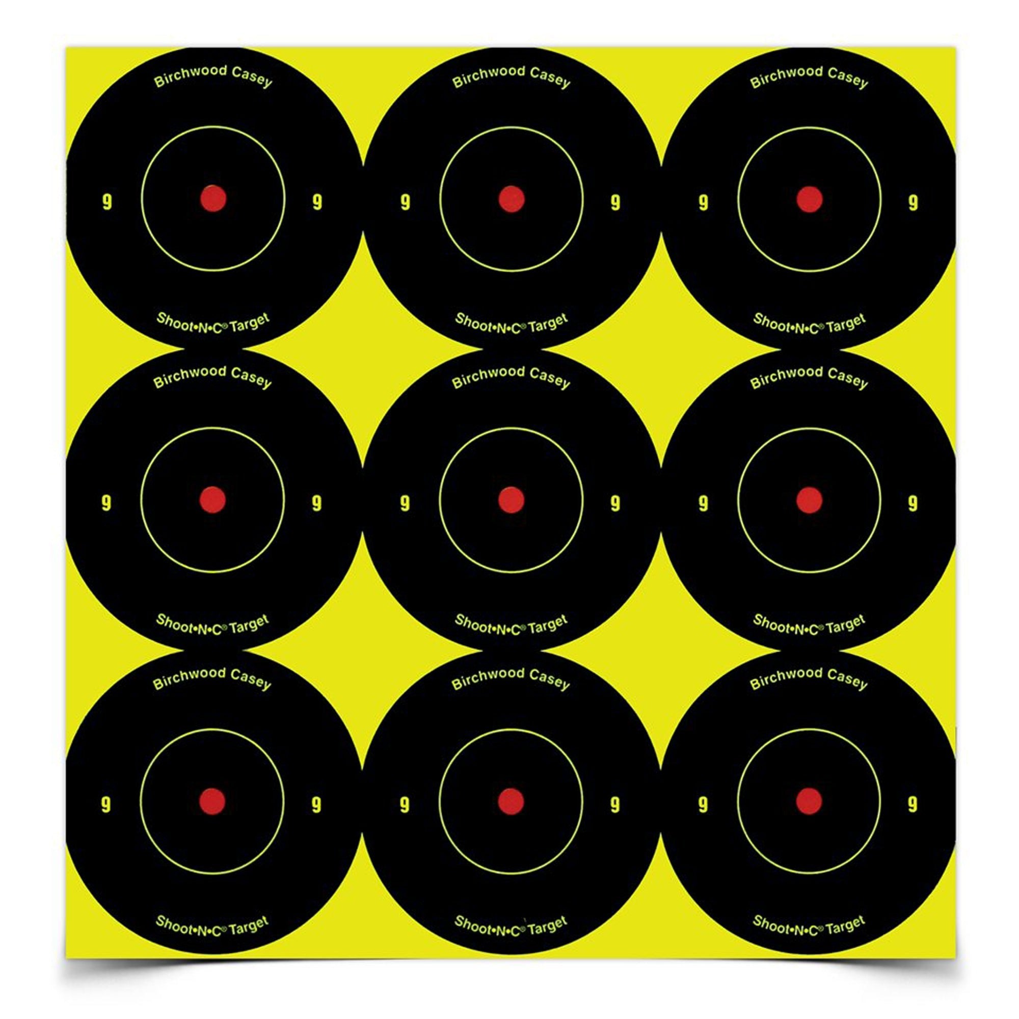 B/C SHT - N - C RND BULLSEYE TGT 108 - 2 - Get Tight Gear