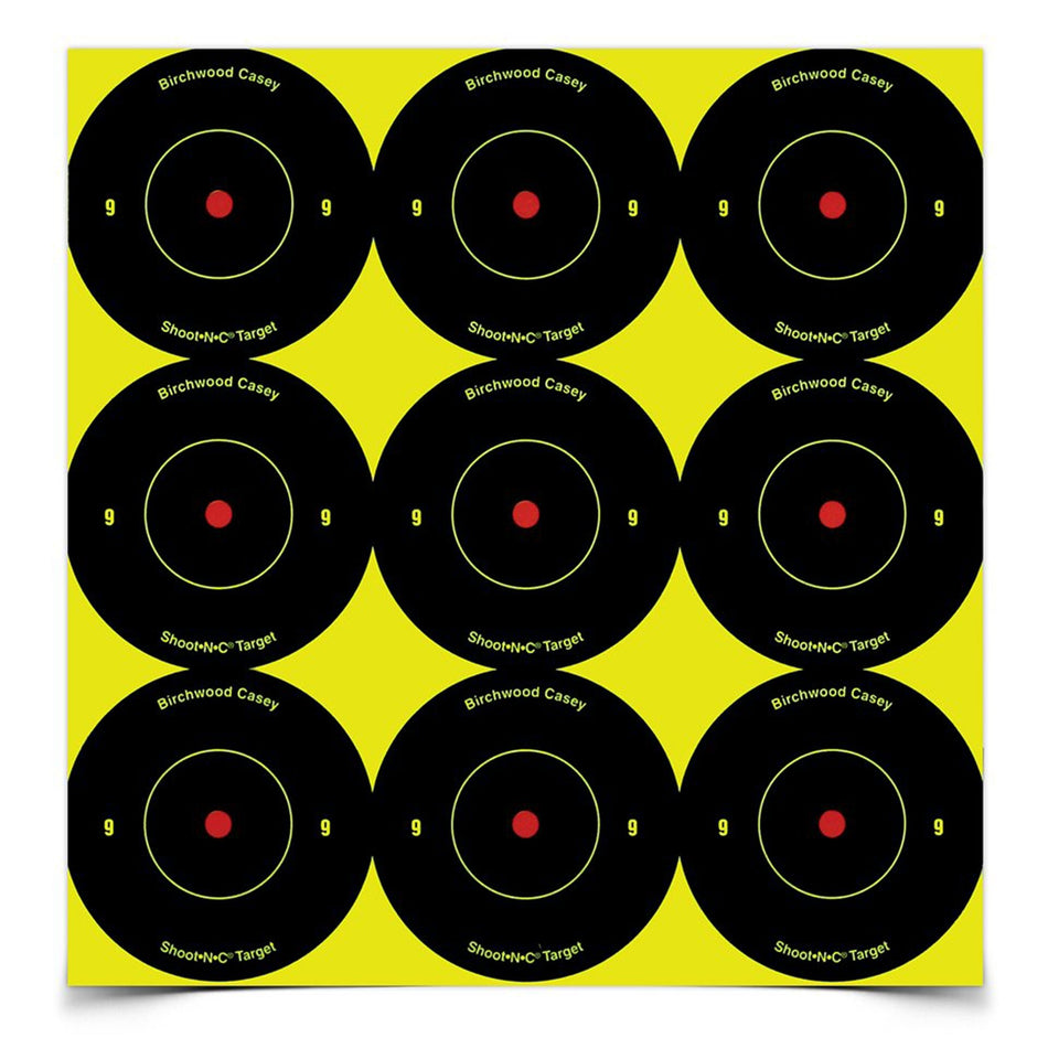 B/C SHT - N - C RND BULLSEYE TGT 108 - 2 - Get Tight Gear