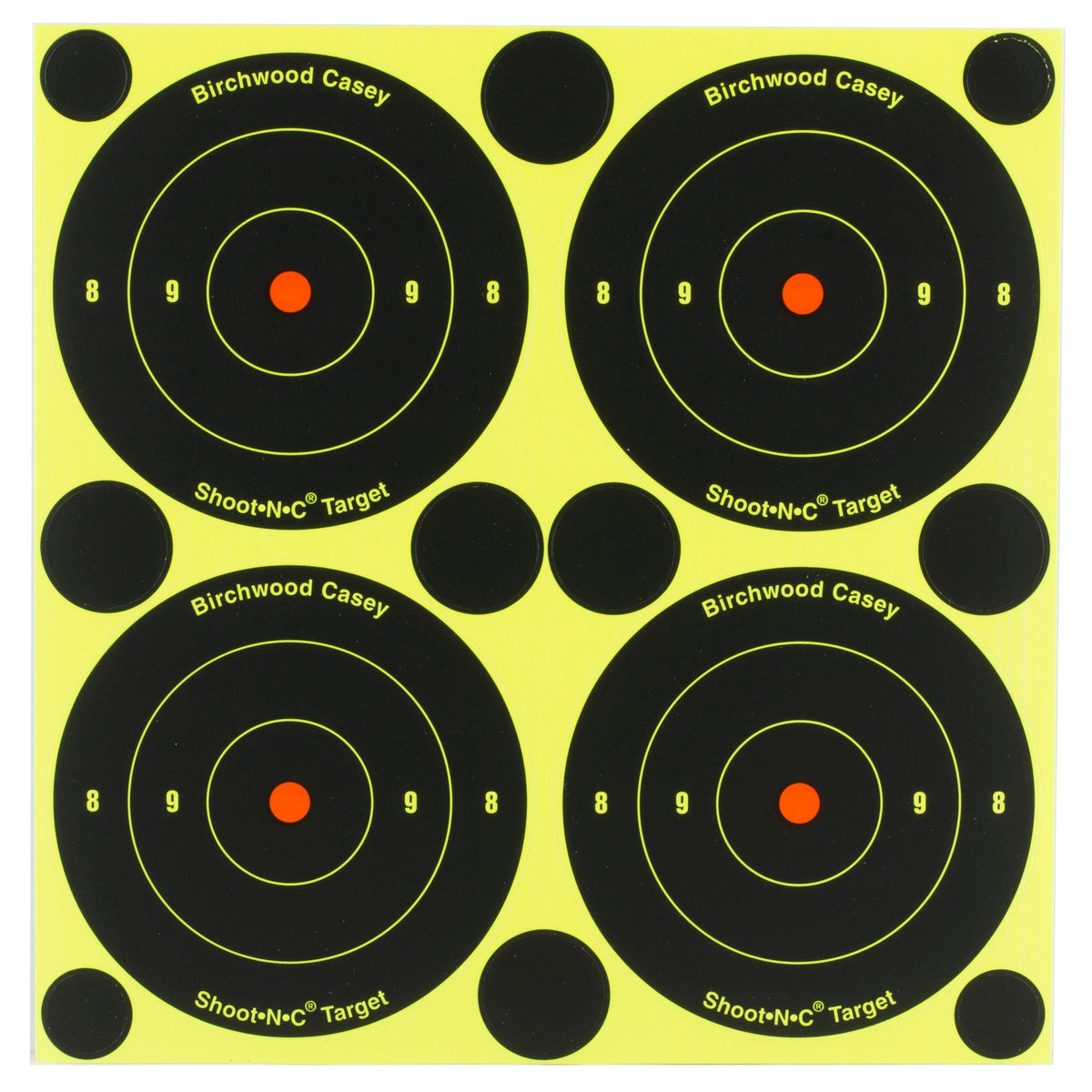 B/C SHT - N - C RND BULLSEYE TGT 240 - 3 - Get Tight Gear