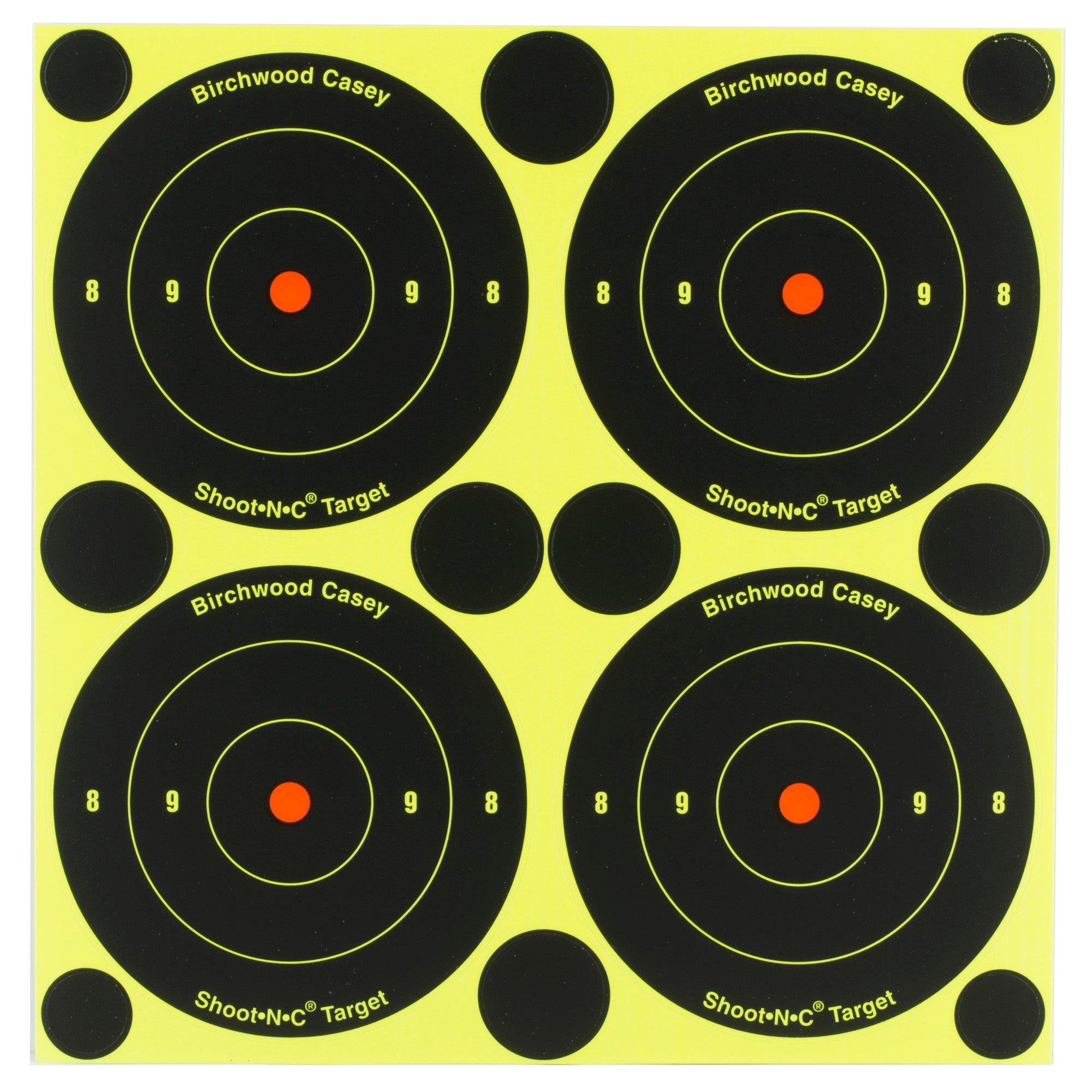 B/C SHT - N - C RND BULLSEYE TGT 240 - 3 - Get Tight Gear