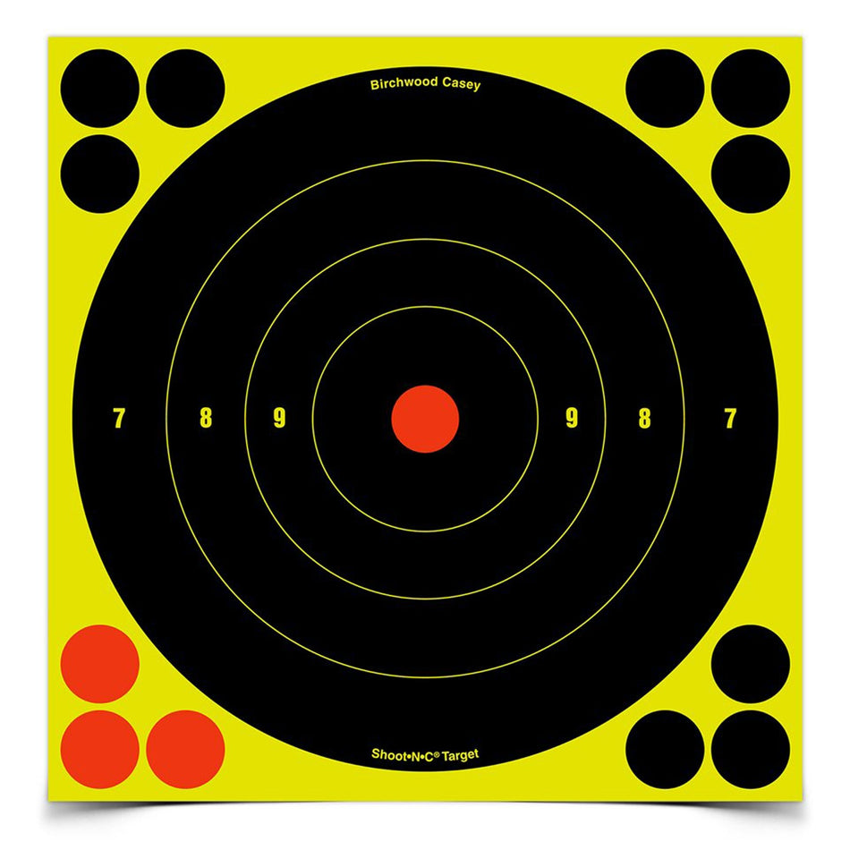 B/C SHT - N - C RND BULLSEYE TGT 30 - 8 - Get Tight Gear