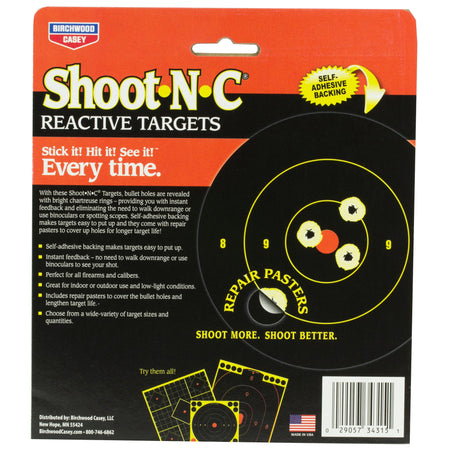 B/C SHT - N - C RND BULLSEYE TGT 48 - 3 - Get Tight Gear