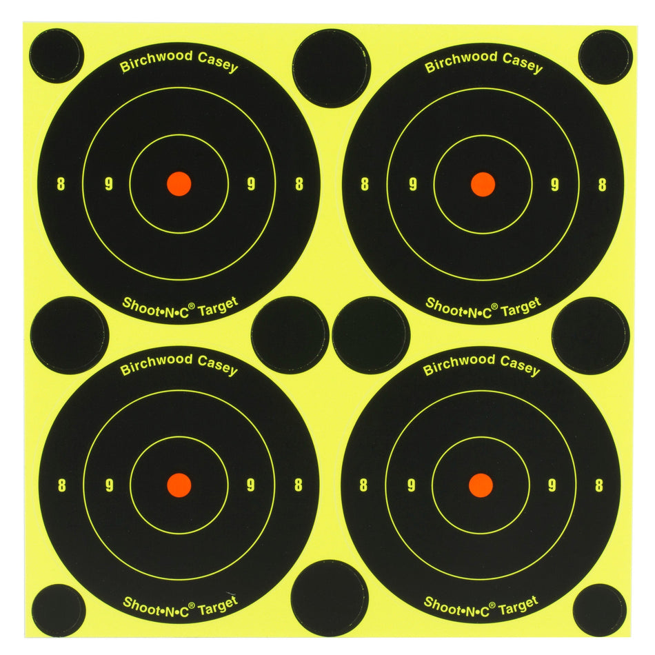 B/C SHT - N - C RND BULLSEYE TGT 48 - 3 - Get Tight Gear