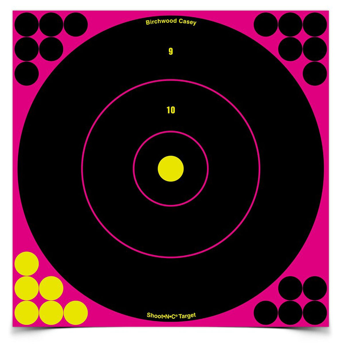 B/C SHT - N - C RND BULLSEYE TGT 5 - 12 P - Get Tight Gear