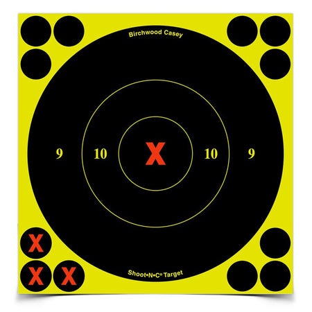 B/C SHT - N - C RND X - BULLSEYE TGT 60 - 6 - Get Tight Gear