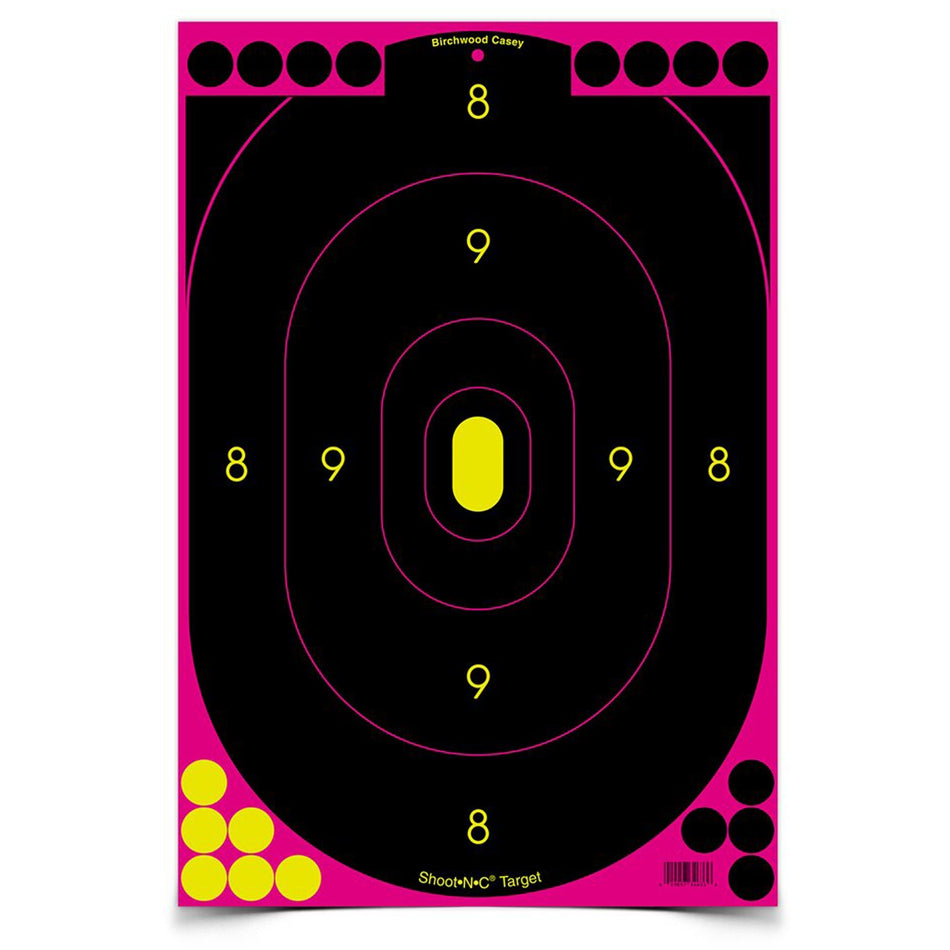 B/C SHT - N - C SLHOUT TGT 5 - 12X18 PNK - Get Tight Gear