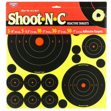 B/C SHT - N - C VARIETY PACK 50 TARGETS - Get Tight Gear