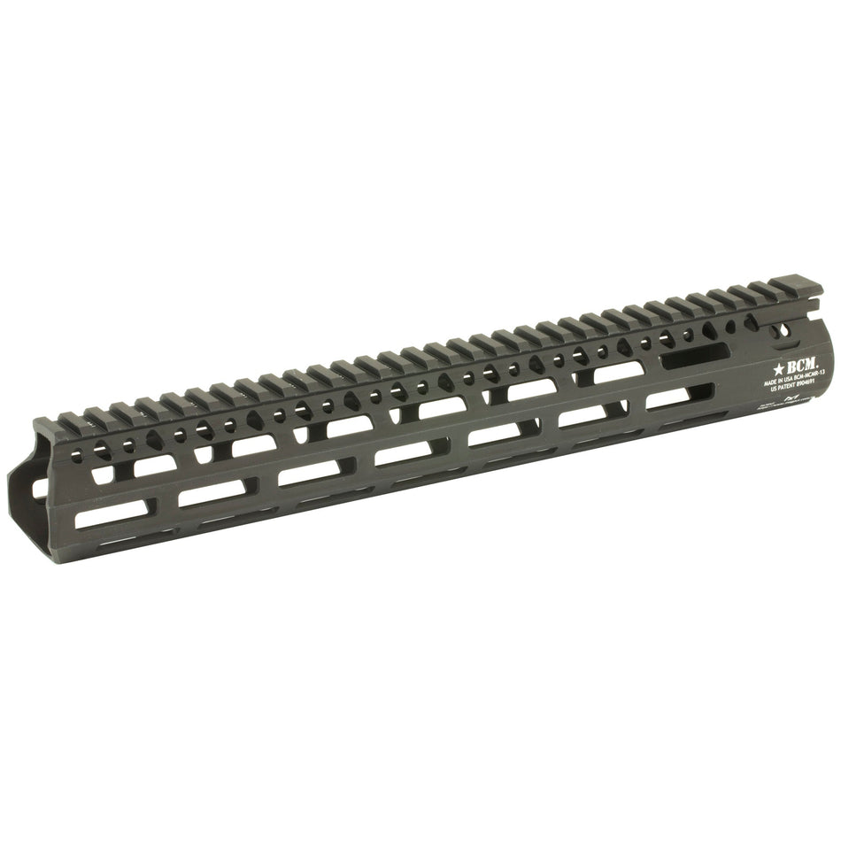 BCM GUNFTR MCMR RAIL 556 13 BLK MLK - Get Tight Gear