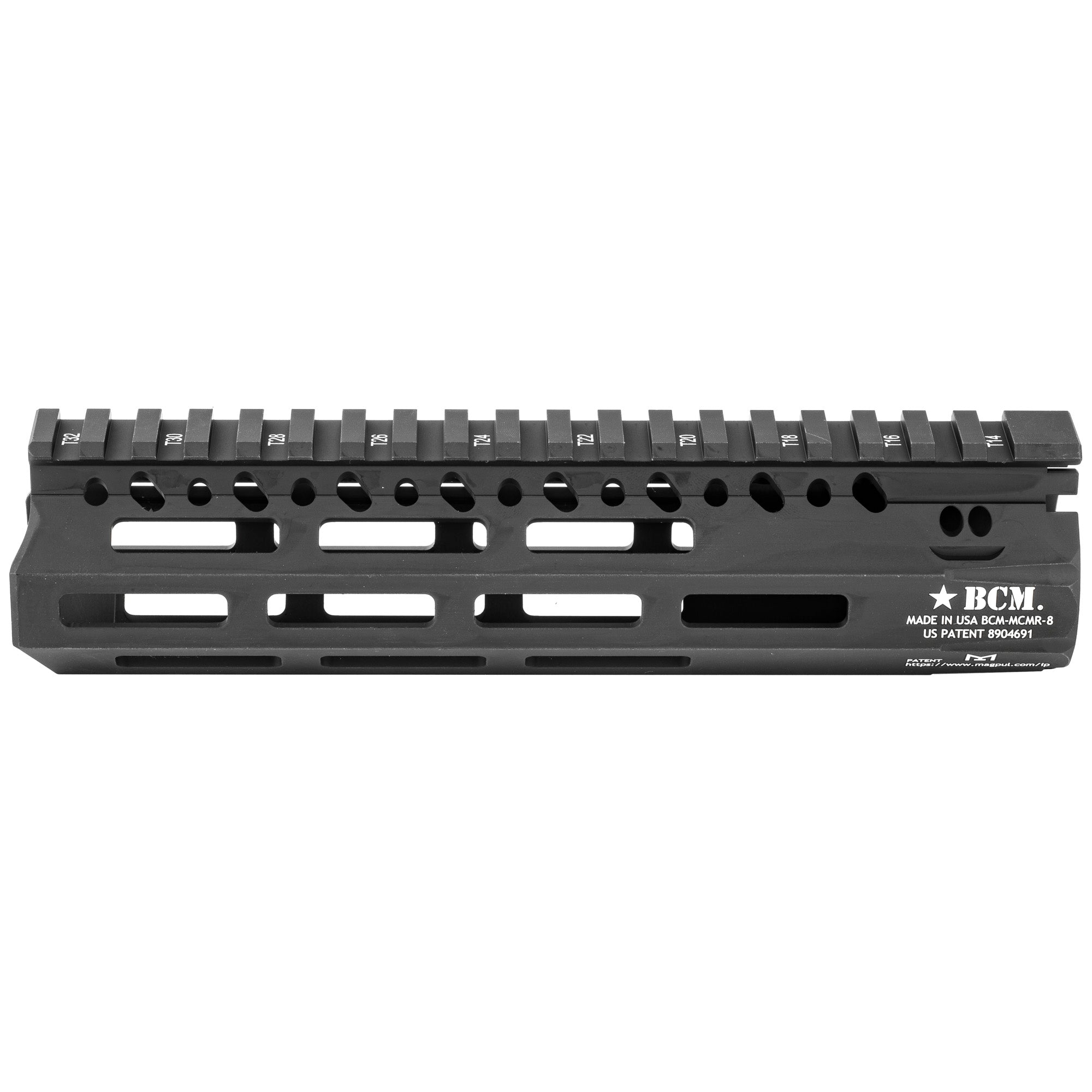 BCM GUNFTR MCMR RAIL 556 8 BLK MLOK - Get Tight Gear