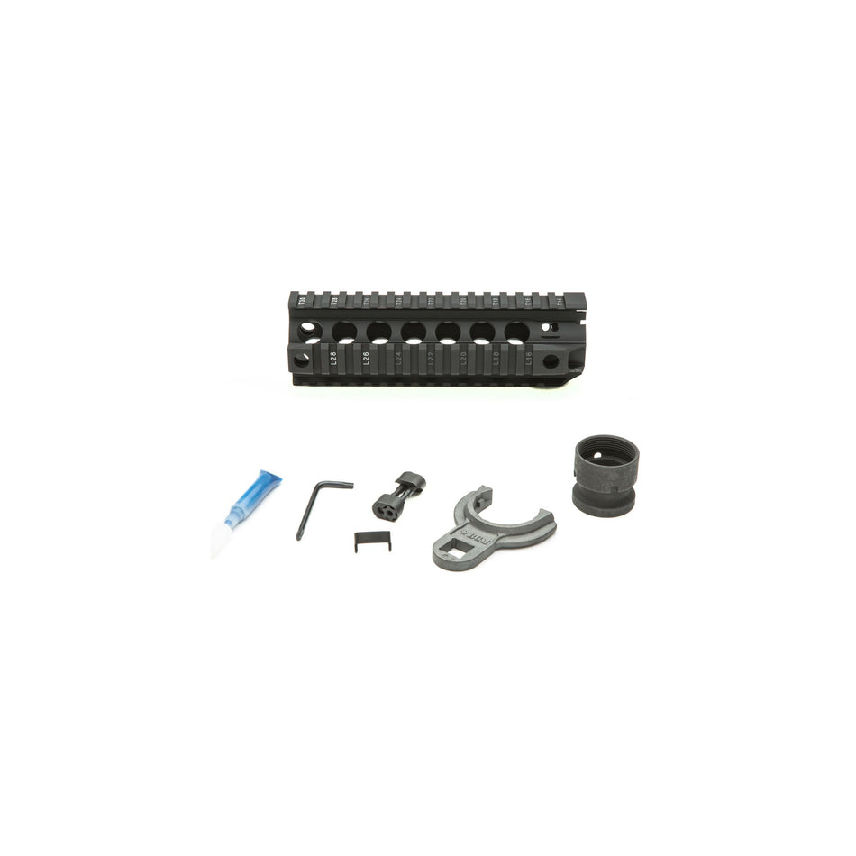 BCM GUNFTR QUAD RAIL 556 7 BLK - Get Tight Gear
