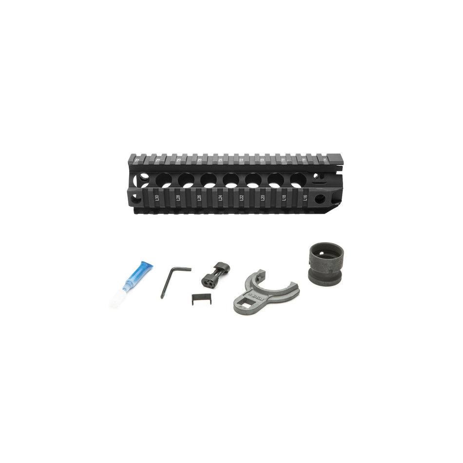 BCM GUNFTR QUAD RAIL 556 8 BLK - Get Tight Gear