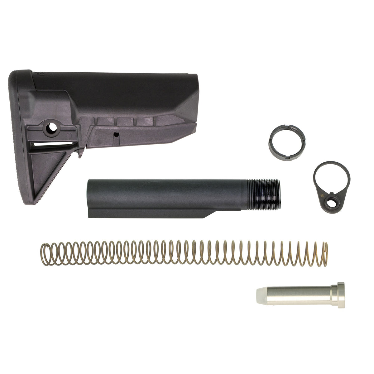 BCM GUNFTR STOCK KIT MOD0 SOPMOD BLK - Get Tight Gear