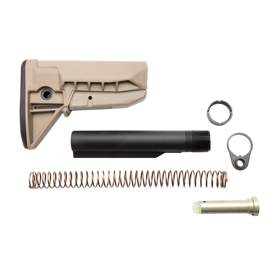 BCM GUNFTR STOCK KIT MOD0 SOPMOD FDE - Get Tight Gear