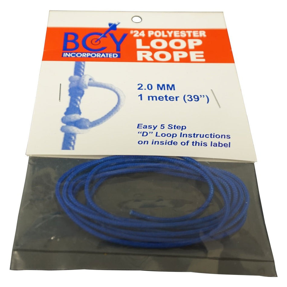 BCY 24 D - Loop Material Royal Blue 1m - Get Tight Gear