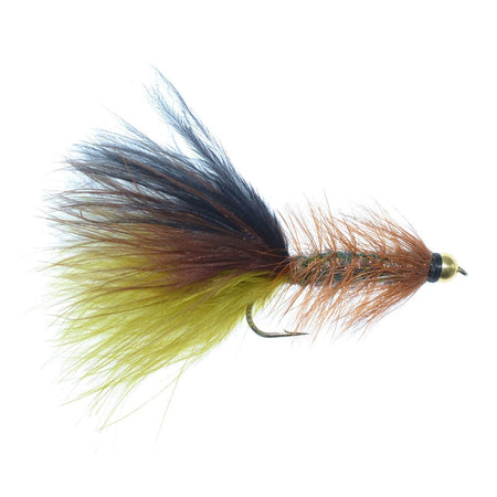 Bead Head Crystal Woolly Bugger Streamer Flies - Set of 12 Bass and Trout Flies - Hook Size 8 - Get Tight Gear