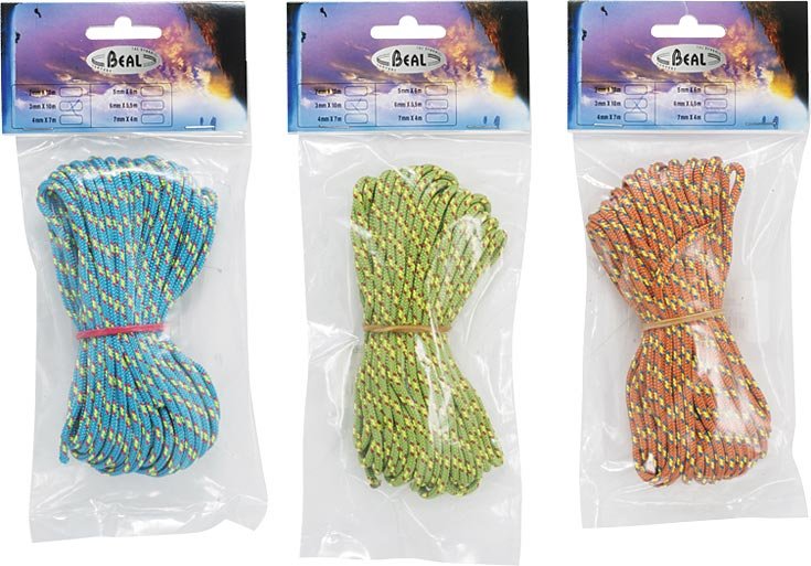 Beal 3 Mm Cut Cord 10 M Assorted - Get Tight Gear
