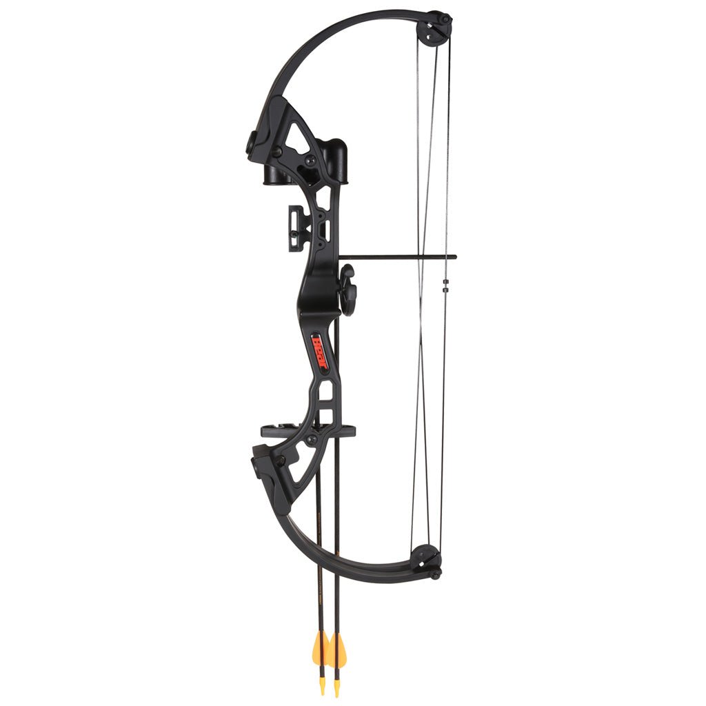 Bear Brave Bow Set Black 13.5 - 19 in. 15 - 25lbs. RH - Get Tight Gear