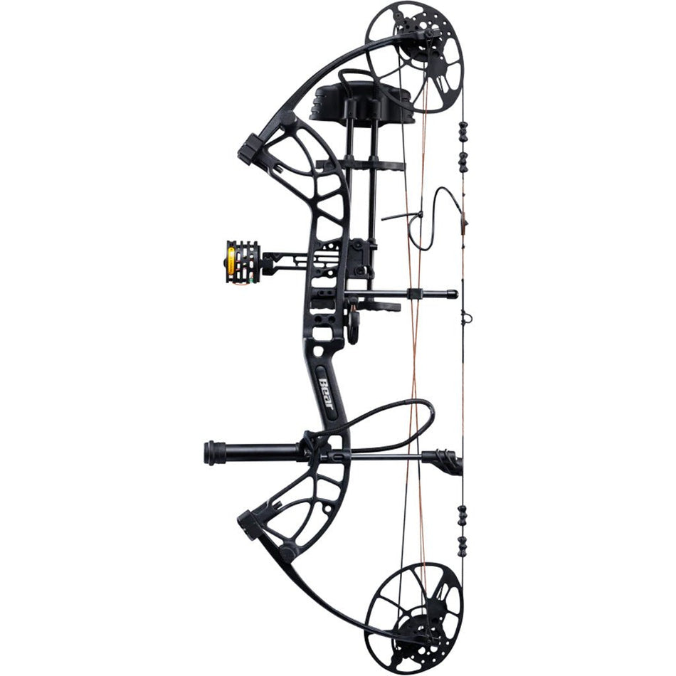 Bear Cruzer G4 RTH Bow Package Black 10 - 70 lbs. RH - Get Tight Gear