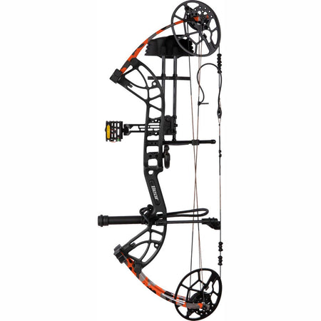 Bear Cruzer G4 RTH Bow Package Black/Fred Bear Fire 70 lbs. RH - Get Tight Gear