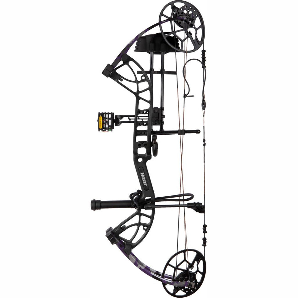 Bear Cruzer G4 RTH Bow Package Black/Fred Bear Twilight 70 lbs. RH - Get Tight Gear